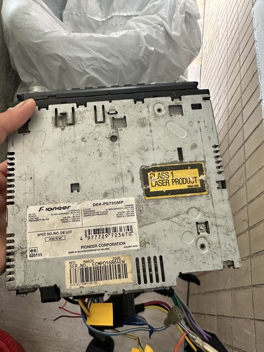 Автомагнитола pioneer deh p5730mp