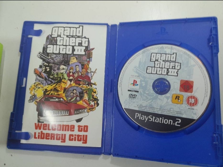 Gra na ps2 gta 3