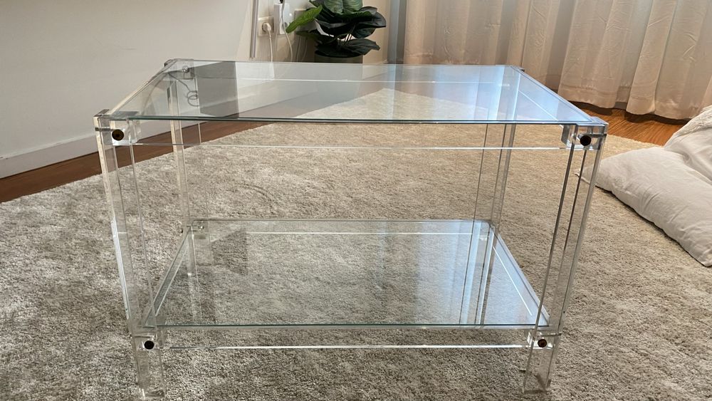 Mesa de Centro de Vidro