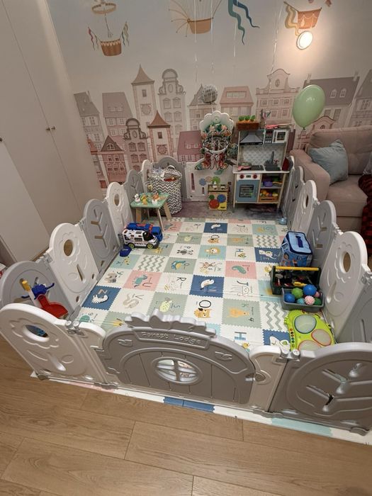 Манеж дитячий BabyPlayPen «магічний ліс»