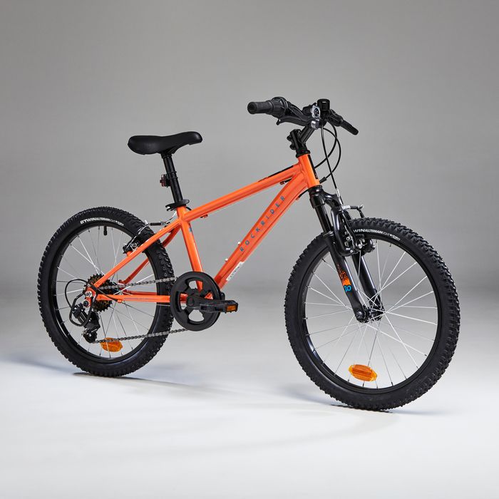 BTT CRIANÇA EXPL 500 20" 6-9 ANOS LARANJA