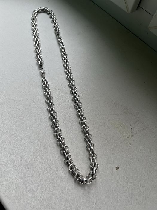 Srebrny gruby lancuszek 69g,925