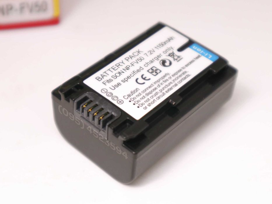 Акумулятор для Sony NP-FV50 NP-FV30 NP-FV70 1150mA батарея аккумулятор
