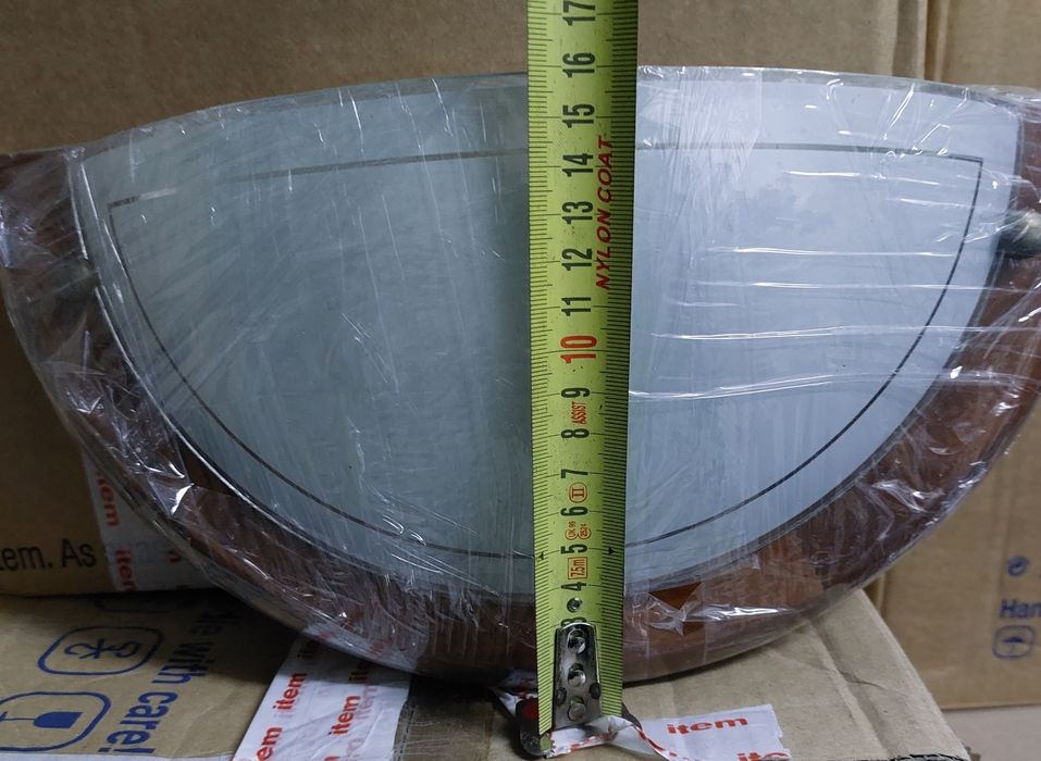 1 candeeiro meia- lua