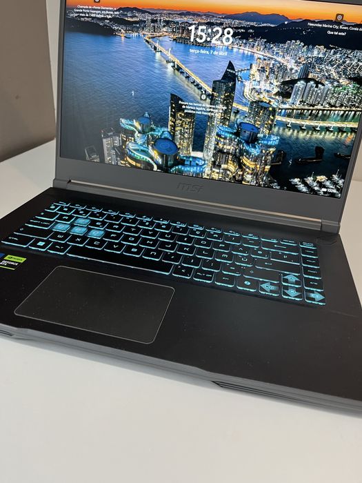 Portátil Gaming MSI Thin 15 | RTX 3050 | Upgrade 32GB RAM | Na Caixa