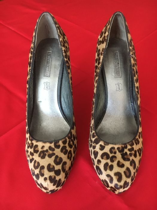 Sapatos de senhora tigresa