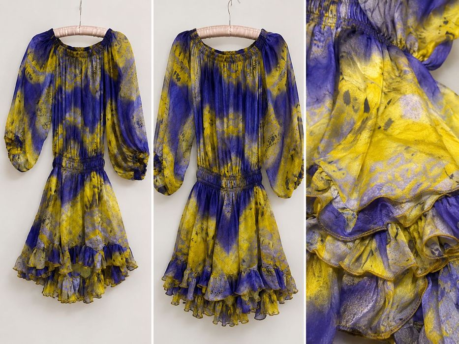 100% шовкова сукня BABYLON Collection (Італія), 100% шовк