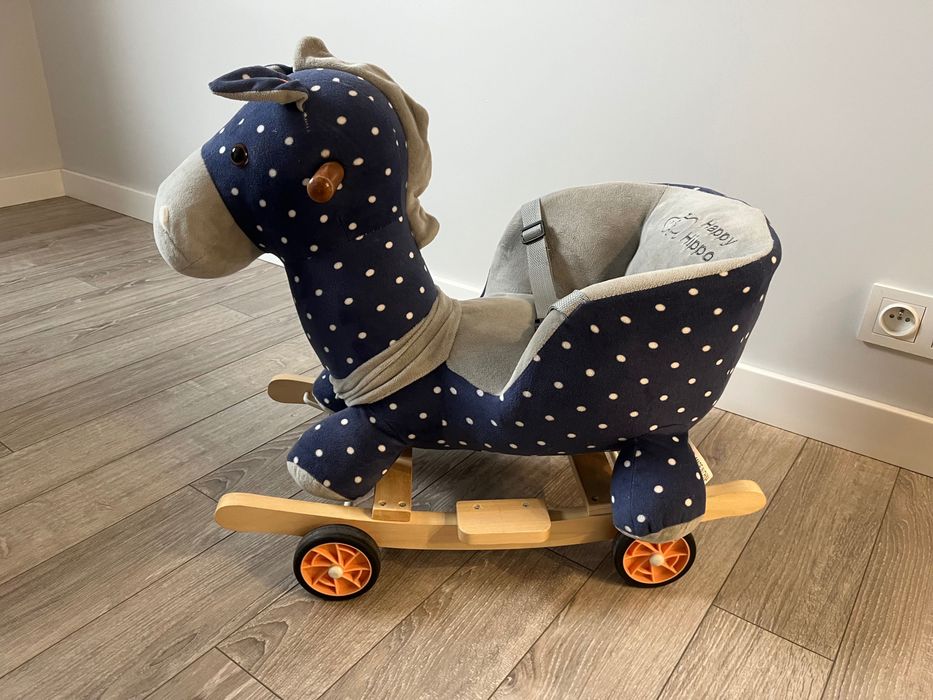 Zabawka jeździk osiołek z muzyką