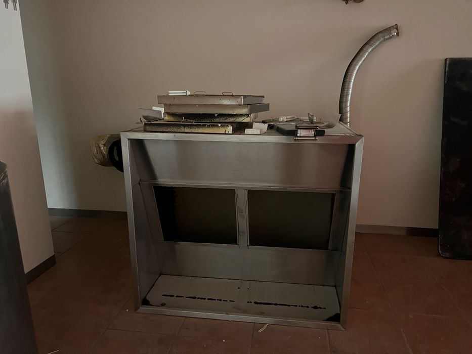 Hottes exaustores industruais inox