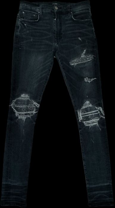 Amiri MX1 Bandana Patch Jeans