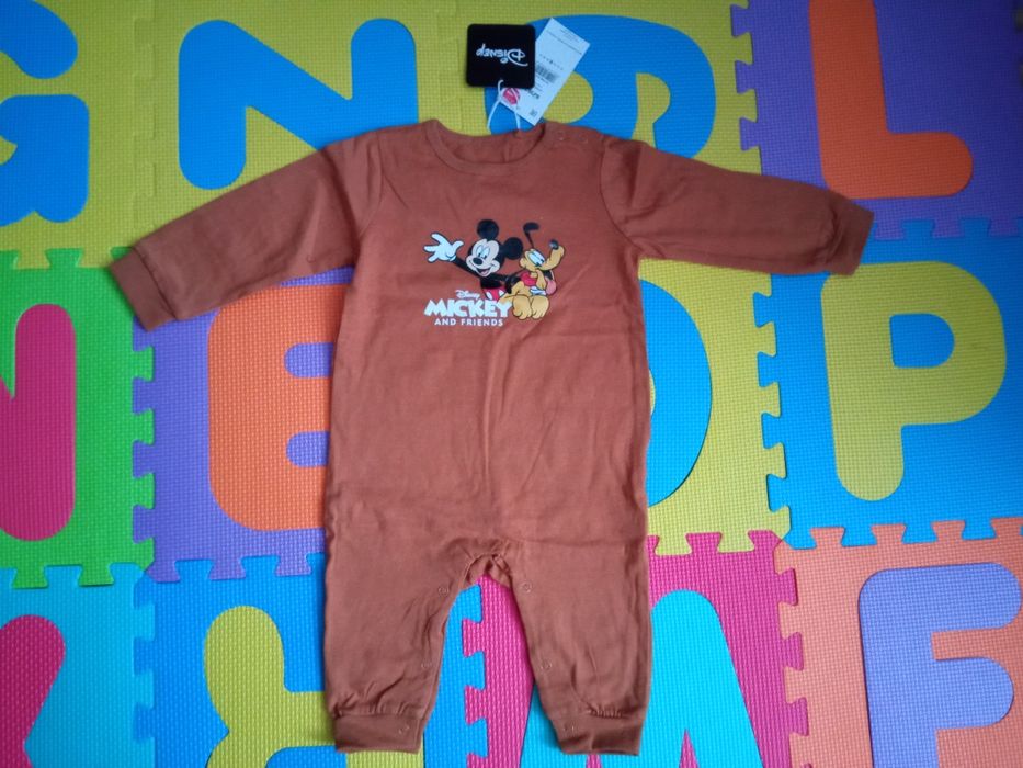 Pajacyk rampers rozm 74 Disney - Myszka Mickey Miki