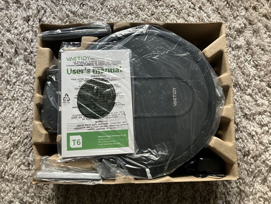 Робот-пилосос Vactidy Nimble T6 Robot Vacuum Cleaner