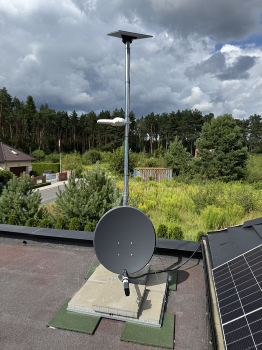 Montaż serwis STARLINK anteny satelitarne DVBT  Internet  Monitoring