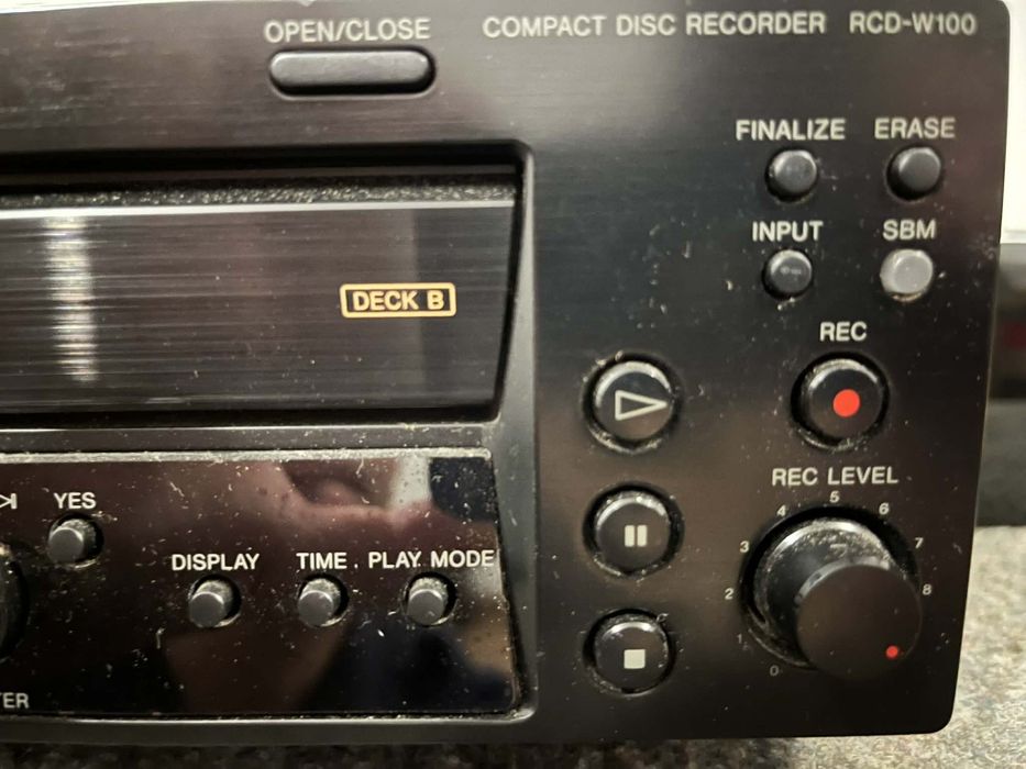 SONY compact disc recorder  RCD - W100