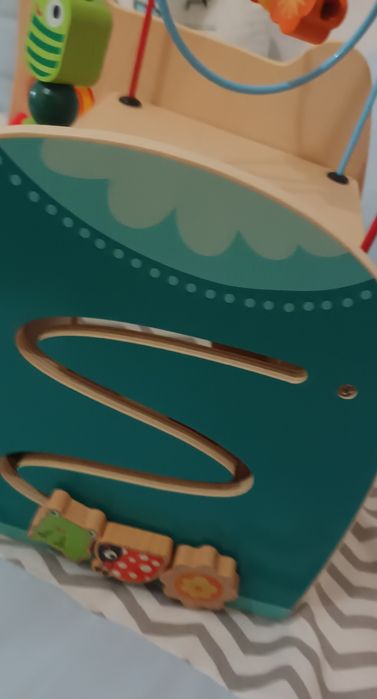 Caixa Madeira montessori NOVO brinquedo