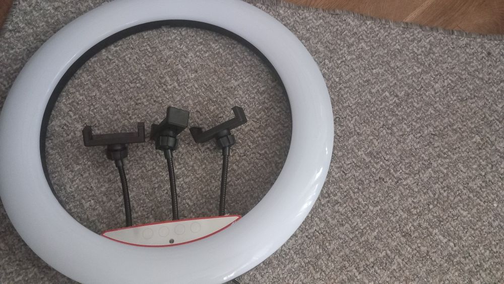 Lampa pierścieniowa LED Ring 45cm LJJ-45 bez statywu