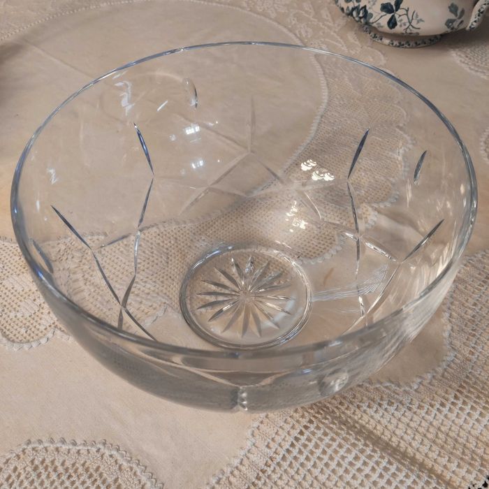 Taça em cristal executado manualmente