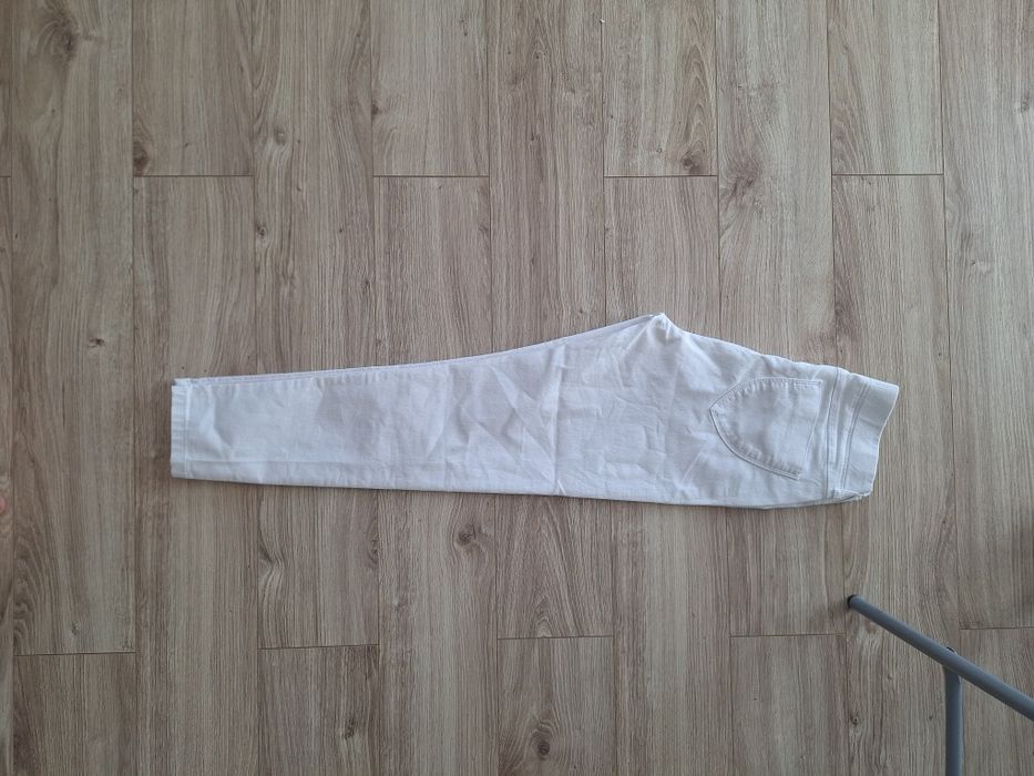 Białe damski spodnie , rozmiar 36/S