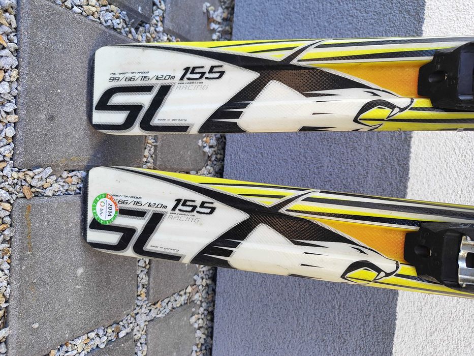 VOLKL RACETIGER SL 155cm r12 serwis