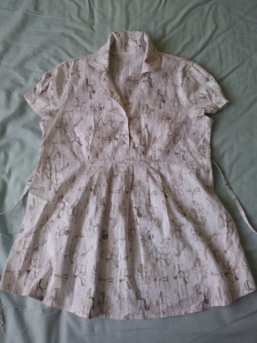 Bluzka ciążowa z krótkim rękawem