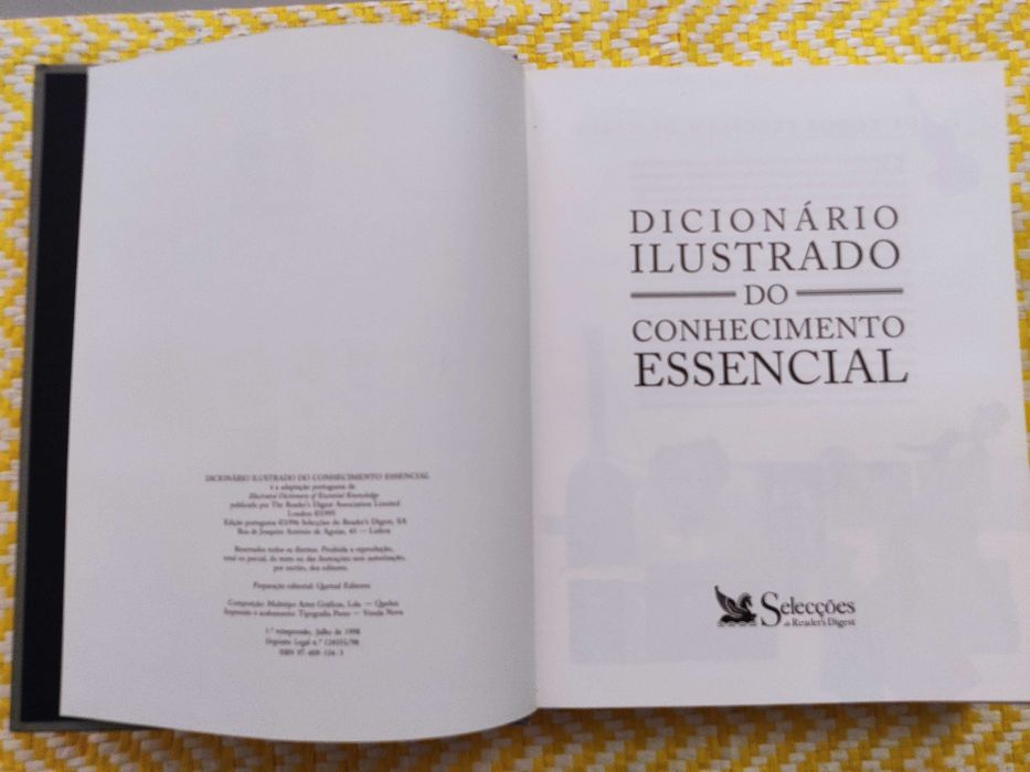 Dicionário ilustrado do conhecimento essencial - Sele Reader´s Digest