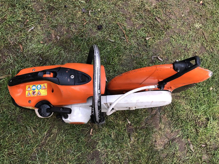 Piła spalinowa do cięcia betonu Stihl ts 420 tarcza 350 mm