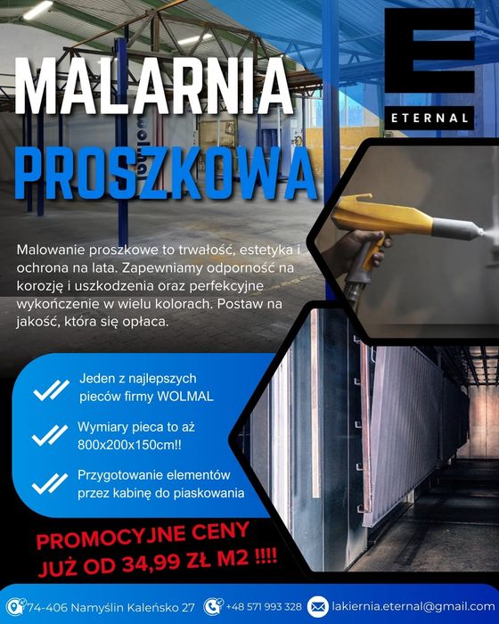 Nowa Malarnia Lakiernia Poszkowa!!  Kostrzyn Namyślin