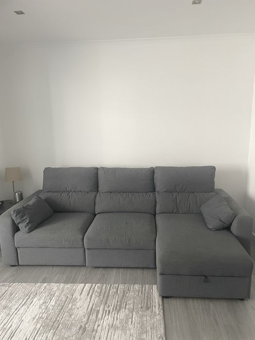 Sofá Cama IKEA Eskilstuna Cinza