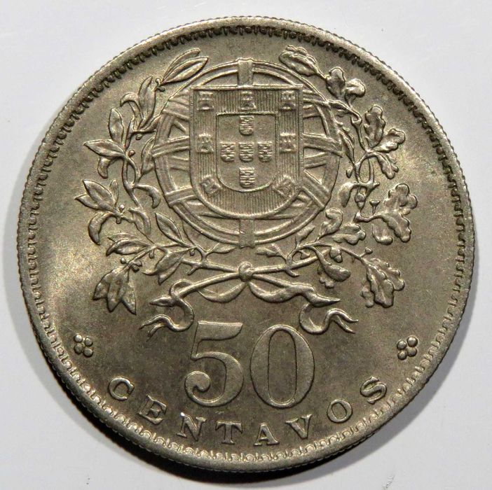 Republica Portuguesa 50 Centavos 1967 e 1968 1,5€ cada