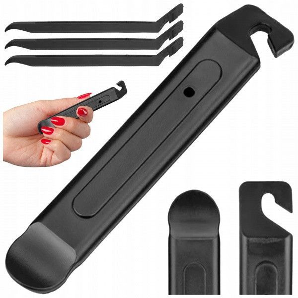 Niezbędnik zestaw narzędziowy ROXAR, łatki, łyżki + torba