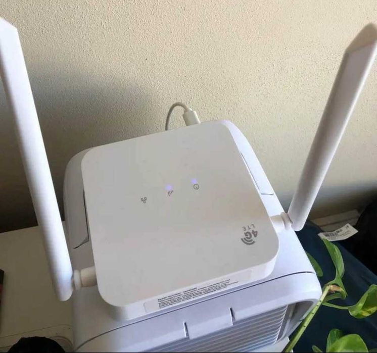 Router para cartão de dados móveis 4G