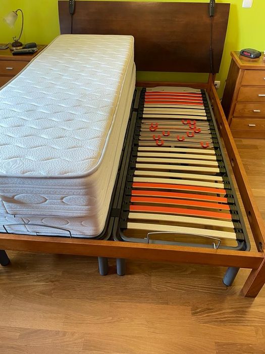 Cama de casal articulada