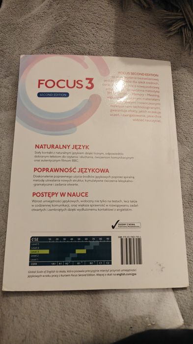 Książka focus 3 oraz ćwiczenia