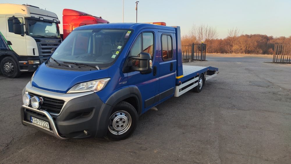 Ducato 2.3 177KM Salon Polska klima tempomat Zabudowa Alu 1-właściciel