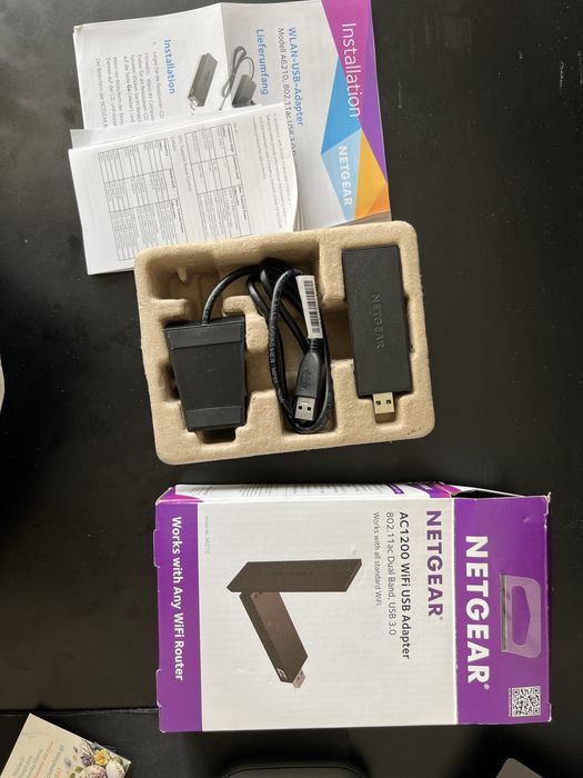 Netgear AC1200 WiFi USB Adapter