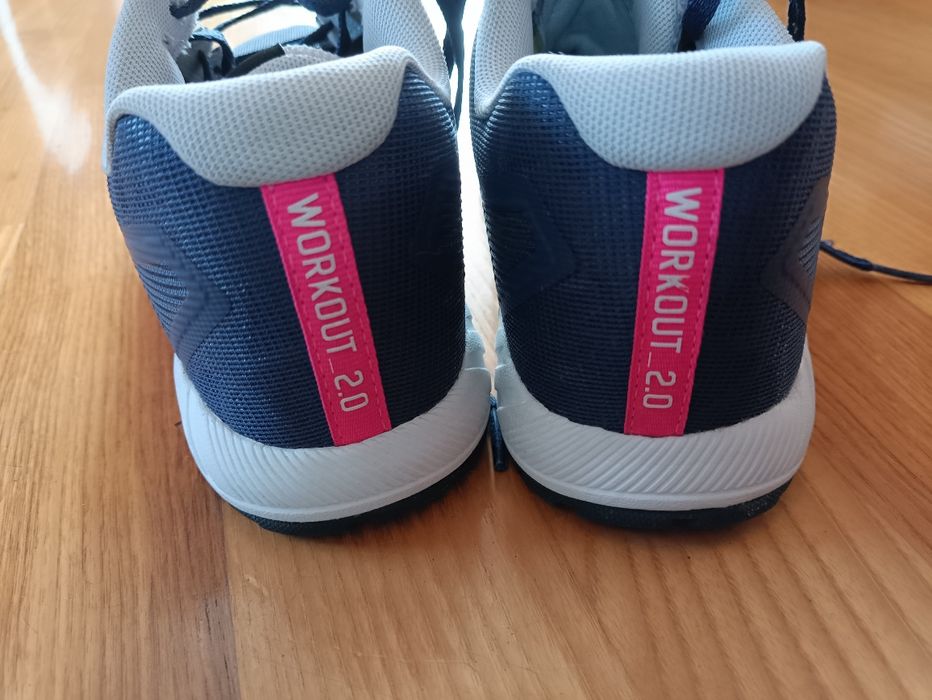 Buty Reebok workout 2.0 niebieskie r 40 26cm