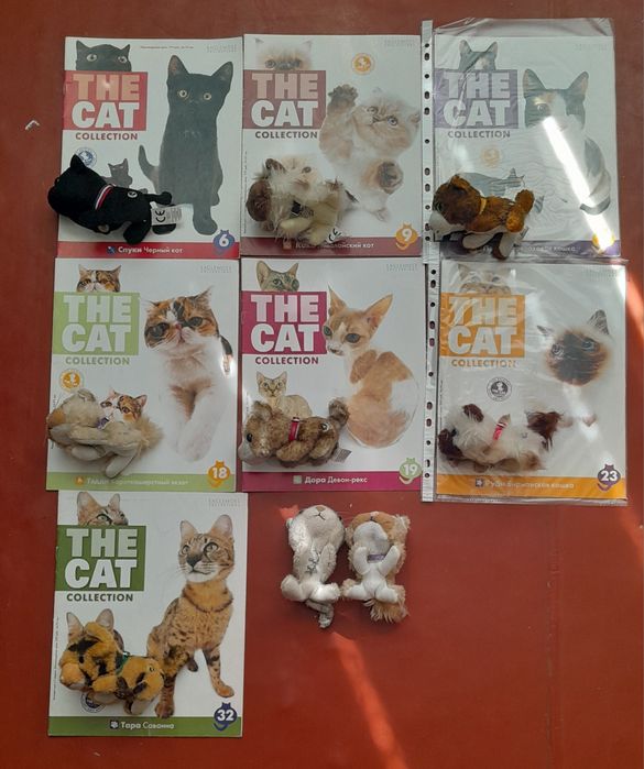 Мягкие игрушки из журналов the cat collection
