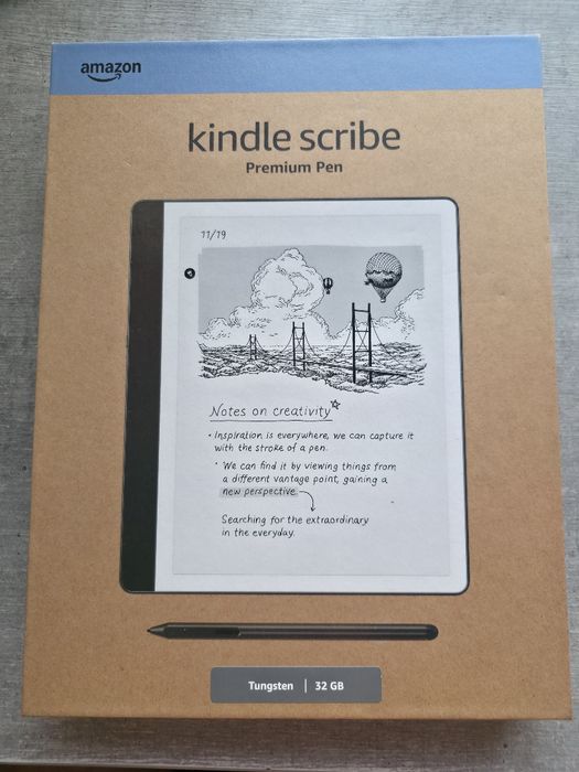 Kindle Scribe 2024. 10 дюйм. 32гб. Стілус. 2 покоління. Комплект Гарантія