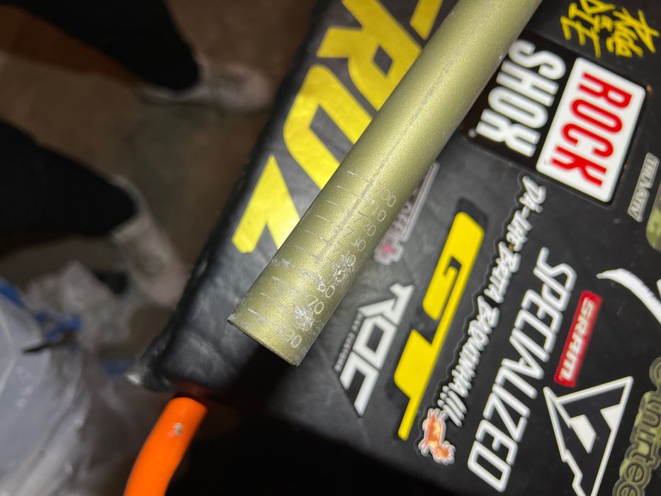 Avanço RENTHAL  + guiador RENTHAL