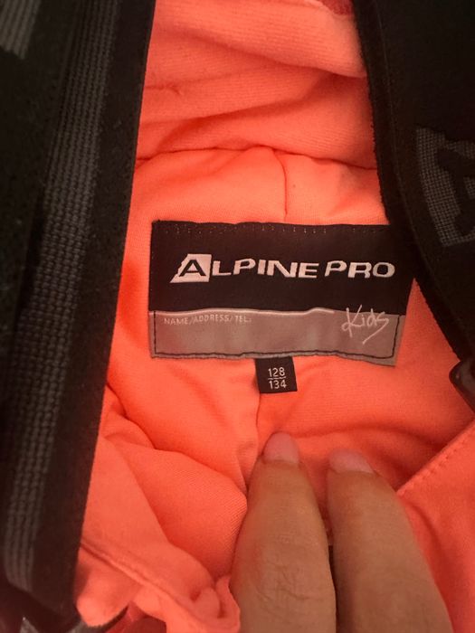 Spodnie narciarskie ALPINE PRO dziewczęce rozm. 128/134
