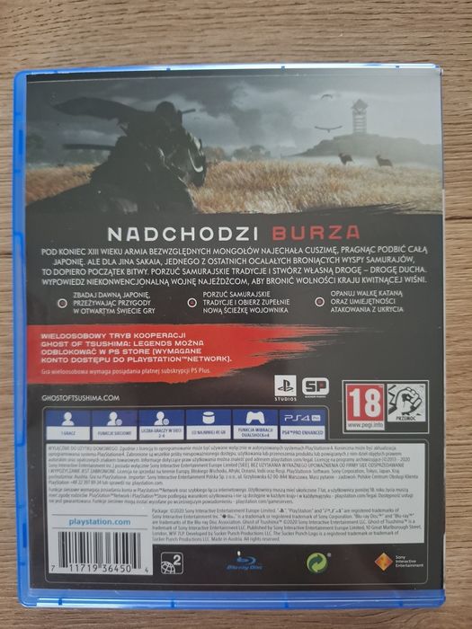 Ghost of Tsushima PS4/PS5 PL STAN JAK NOWY