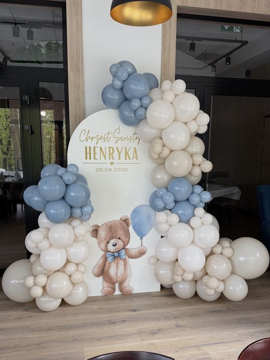 Ścianka balonowa dekoracje okolicznościowe ścianki balonowe ŚLĄSK