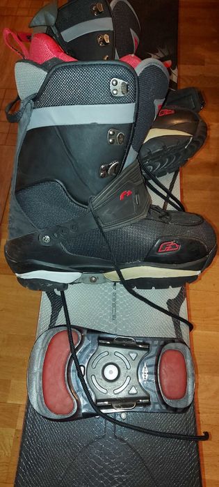 Deska snowboardowa F2 Eliminator LTD + wiązania + buty