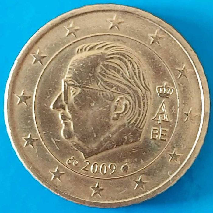 50 Cêntimos de 2009 da Bélgica, Alberto II