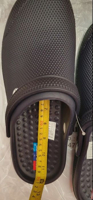 Klapki krokodylki a'la crocs 47 nadwymiary bez dziurek