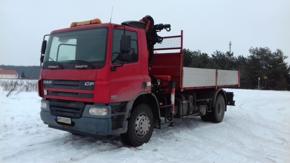 Daf CF 75 Wywrotka HDS PALFINGER  PK12000 Stan bdb