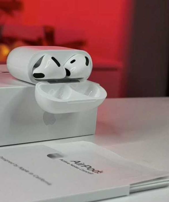 Бездротові AirPods 4 (2026) - наушники эпл аипродс 4 нового поколения