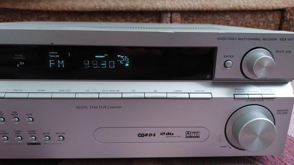 Pioneer vsx 417 ресивер