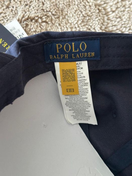 Boné Azul Ralph lauren