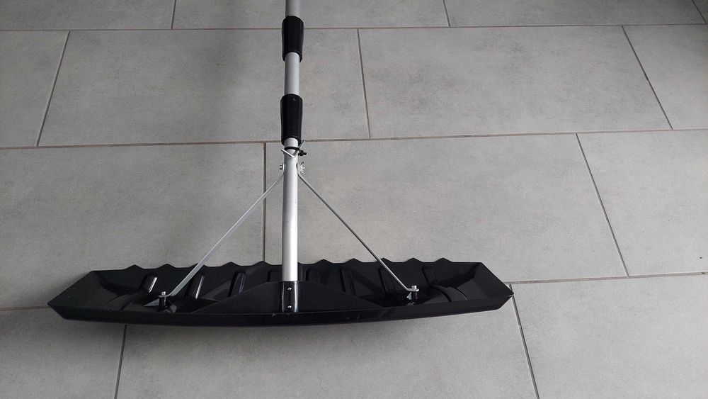 Teleskopowy zgarniacz dachowy, fotow. łopata do śniegu dł-6m + GRATIS!